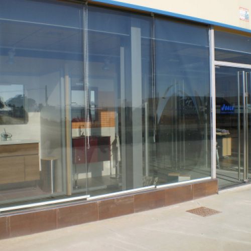 Ventanal exterior de la nave
