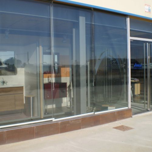 Ventanal exterior de la nave